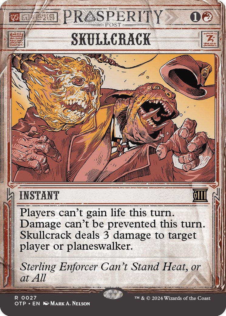 Skullcrack (27) (Outlaws of Thunder Junction: Breaking News)