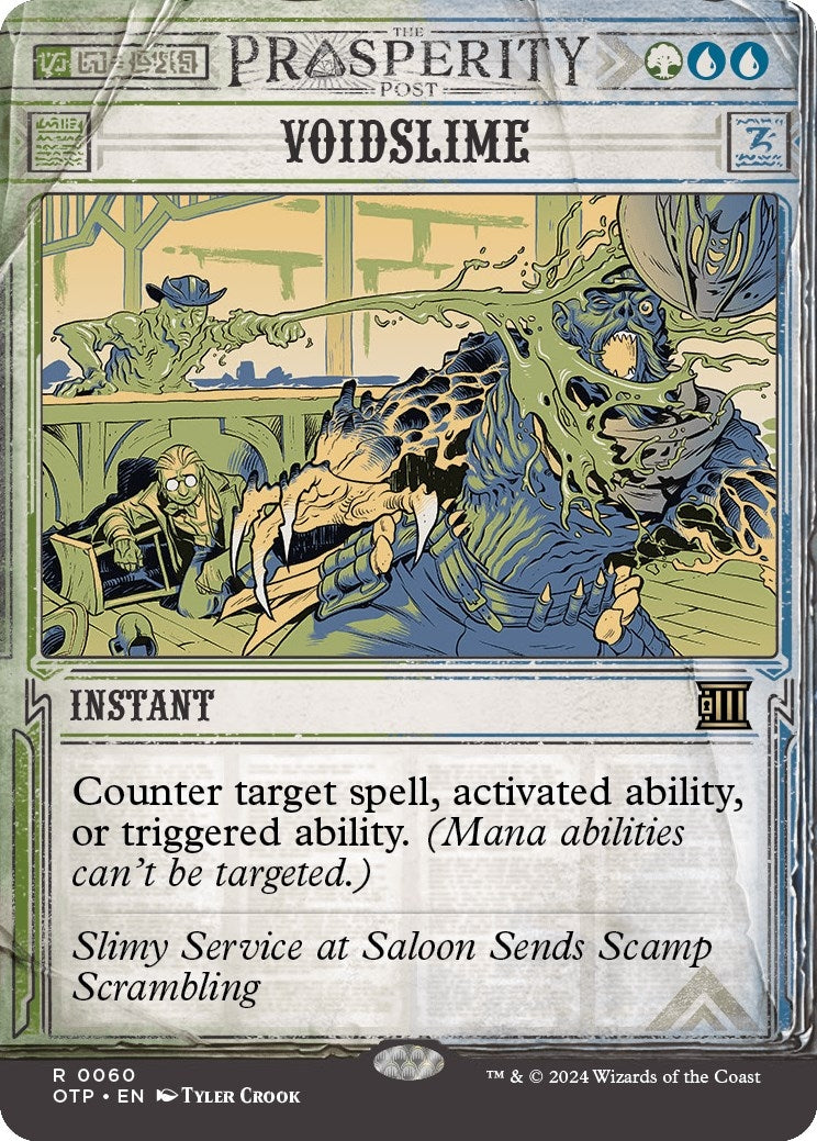 Voidslime (60) (Outlaws of Thunder Junction: Breaking News)