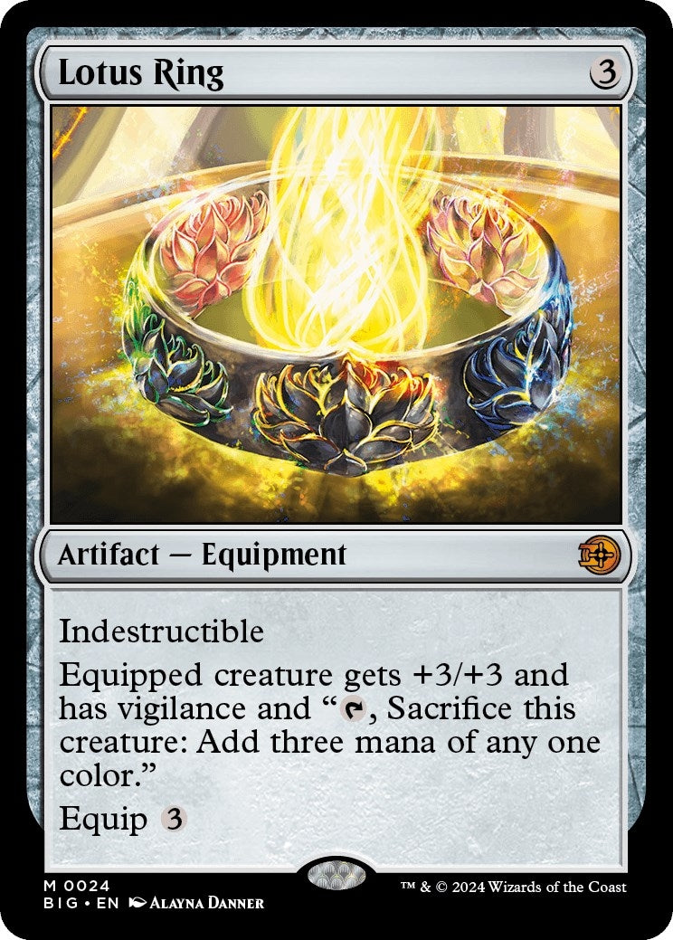 Image for Lotus Ring (24) (Outlaws of Thunder Junction: The Big Score) (BIG) - Magic: The Gathering