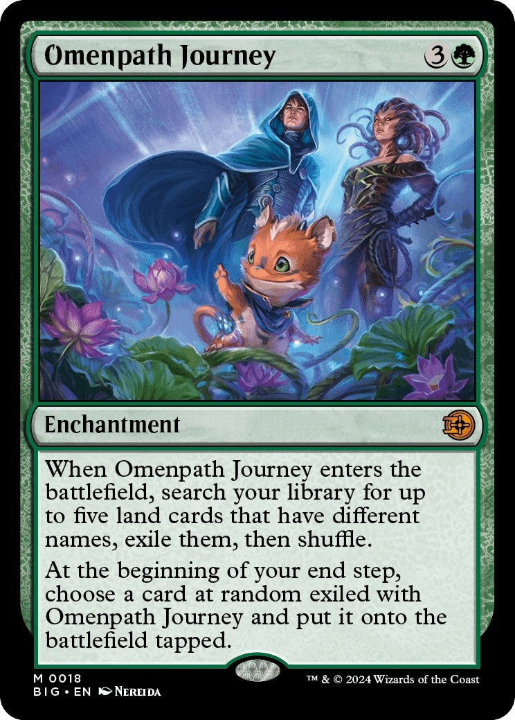 Image for Omenpath Journey (18) (Outlaws of Thunder Junction: The Big Score) (BIG) - Magic: The Gathering