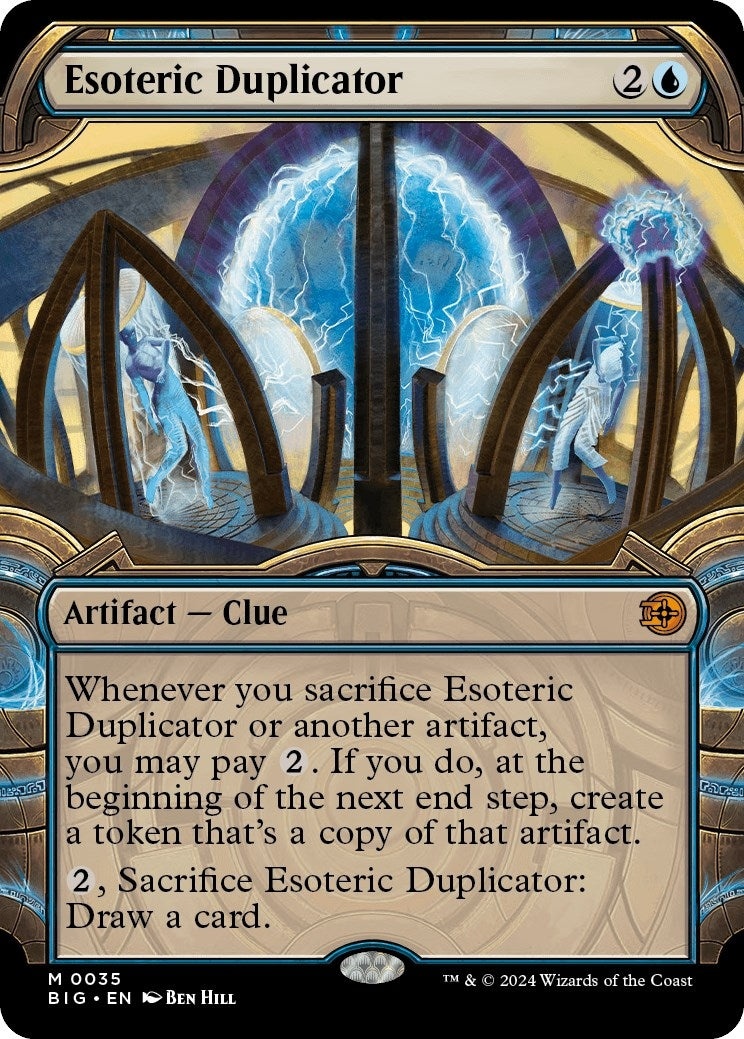 Image for Esoteric Duplicator (Showcase) (35) (Outlaws of Thunder Junction: The Big Score) (BIG) - Magic: The Gathering