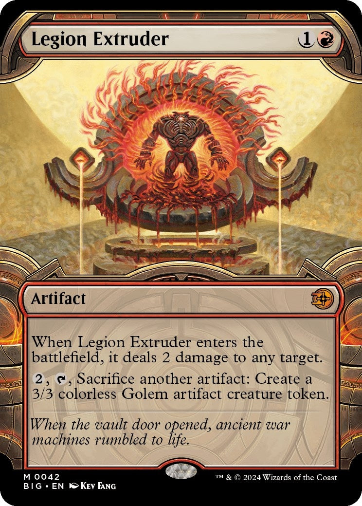 Image for Legion Extruder (Showcase) (42) (Outlaws of Thunder Junction: The Big Score) (BIG) - Magic: The Gathering