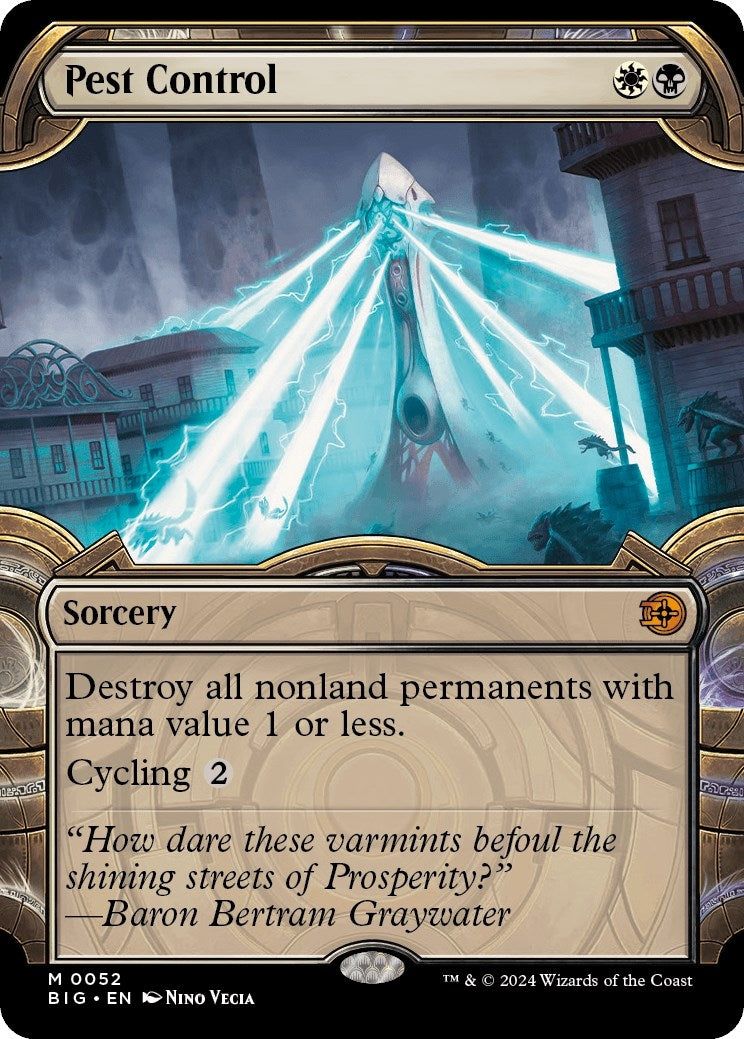 Image for Pest Control (Showcase) (52) (Outlaws of Thunder Junction: The Big Score) (BIG) - Magic: The Gathering