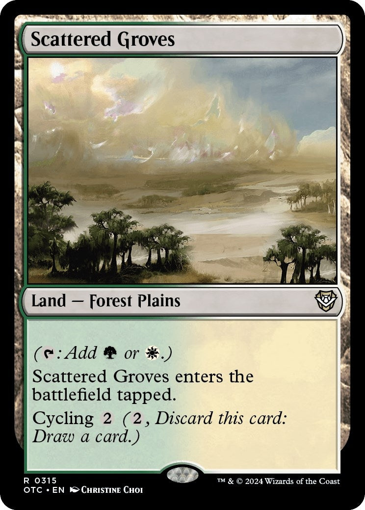 Image for Scattered Groves (315) - Magic: The Gathering