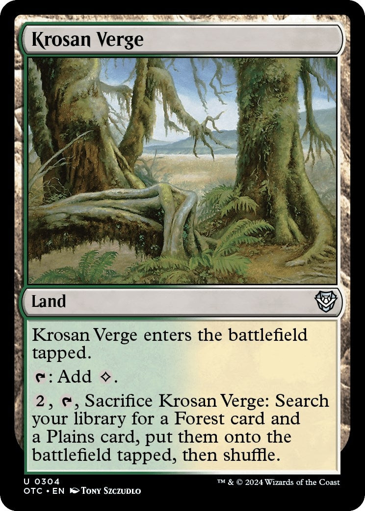Image for Krosan Verge (304) - Magic: The Gathering
