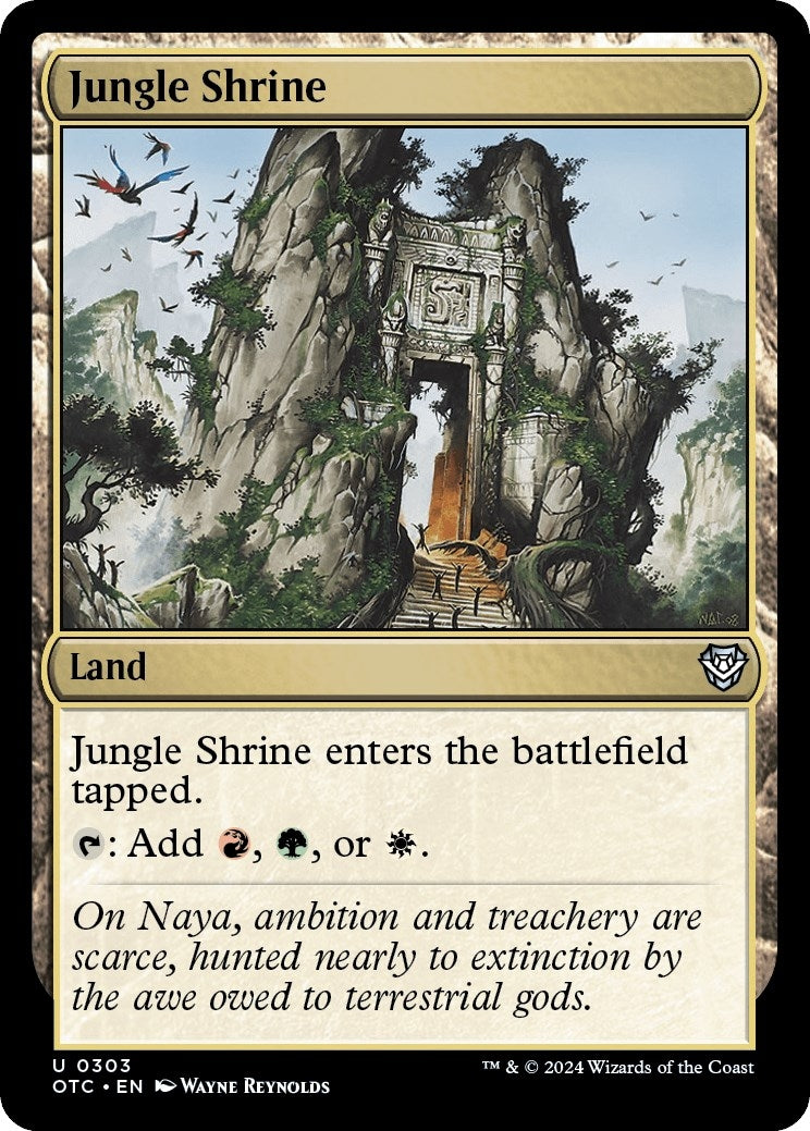 Image for Jungle Shrine (303) - Magic: The Gathering