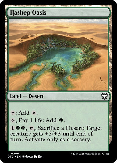 Image for Hashep Oasis (299) - Magic: The Gathering