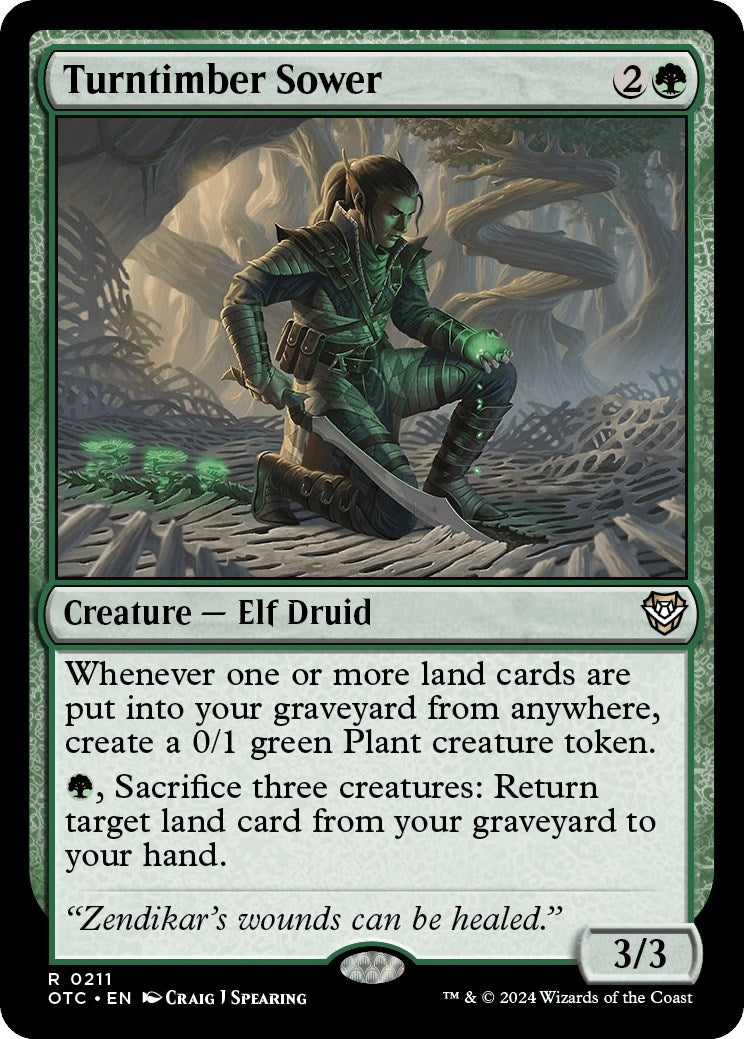 Image for Turntimber Sower (211) - Magic: The Gathering