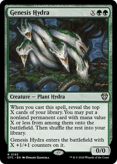 Image for Genesis Hydra (193) - Magic: The Gathering