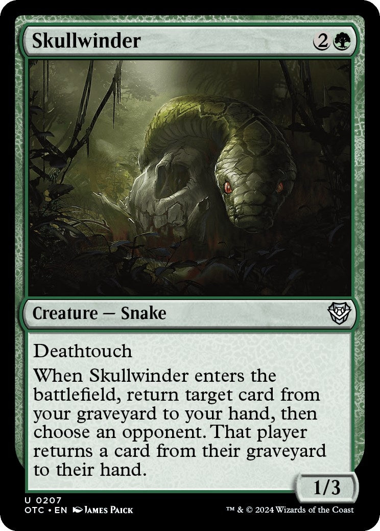 Image for Skullwinder (207) - Magic: The Gathering