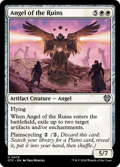 Image for Angel of the Ruins (78) - Magic: The Gathering