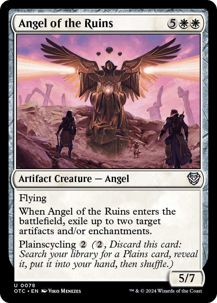 Image for Angel of the Ruins (78) - Magic: The Gathering