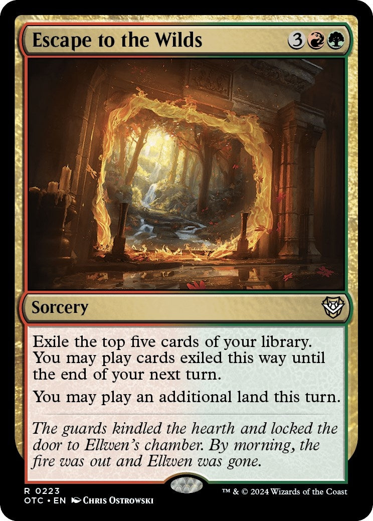 Image for Escape to the Wilds (223) - Magic: The Gathering