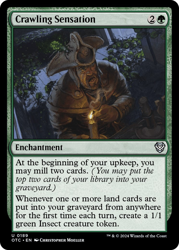 Image for Crawling Sensation (189) - Magic: The Gathering