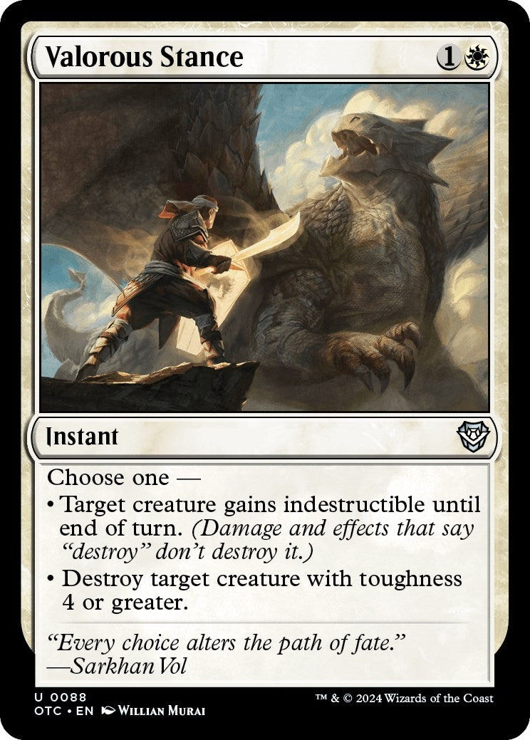 Image for Valorous Stance (88) - Magic: The Gathering