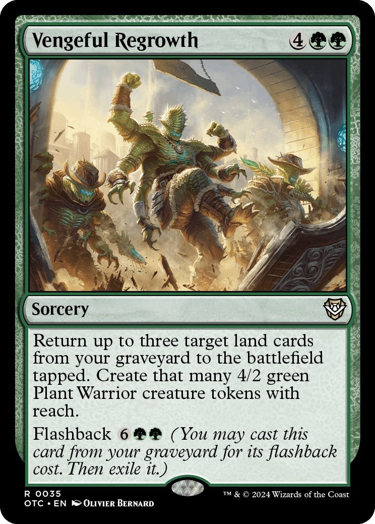 Image for Vengeful Regrowth (35) - Magic: The Gathering