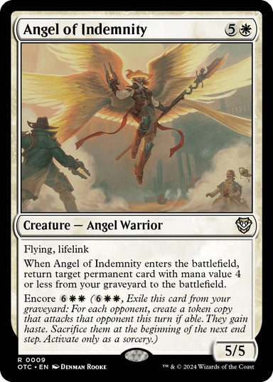 Image for Angel of Indemnity (9) - Magic: The Gathering