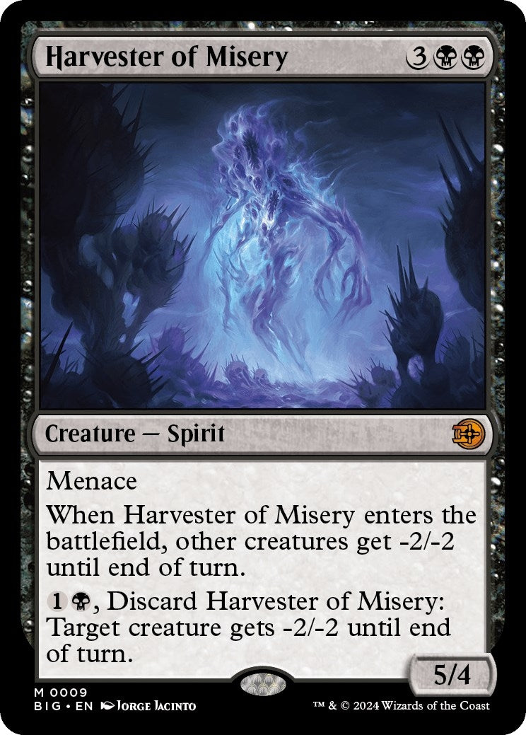 Image for Harvester of Misery (9) (Outlaws of Thunder Junction: The Big Score) (BIG) - Magic: The Gathering