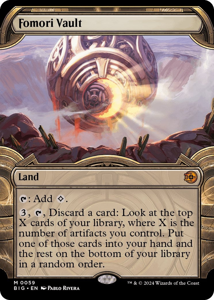 Image for Fomori Vault (Showcase) (59) (Outlaws of Thunder Junction: The Big Score) (BIG) - Magic: The Gathering