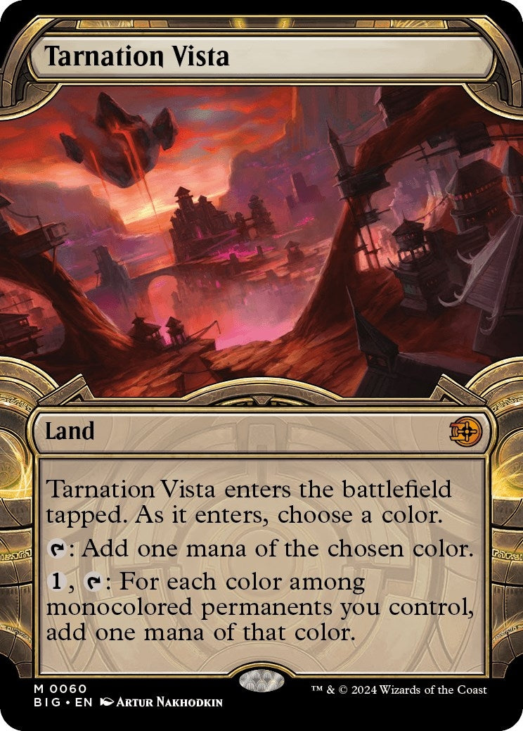 Image for Tarnation Vista (Showcase) (60) (Outlaws of Thunder Junction: The Big Score) (BIG) - Magic: The Gathering