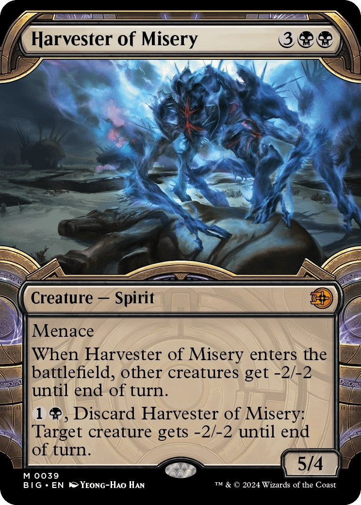 Image for Harvester of Misery (Showcase) (39) (Outlaws of Thunder Junction: The Big Score) (BIG) - Magic: The Gathering