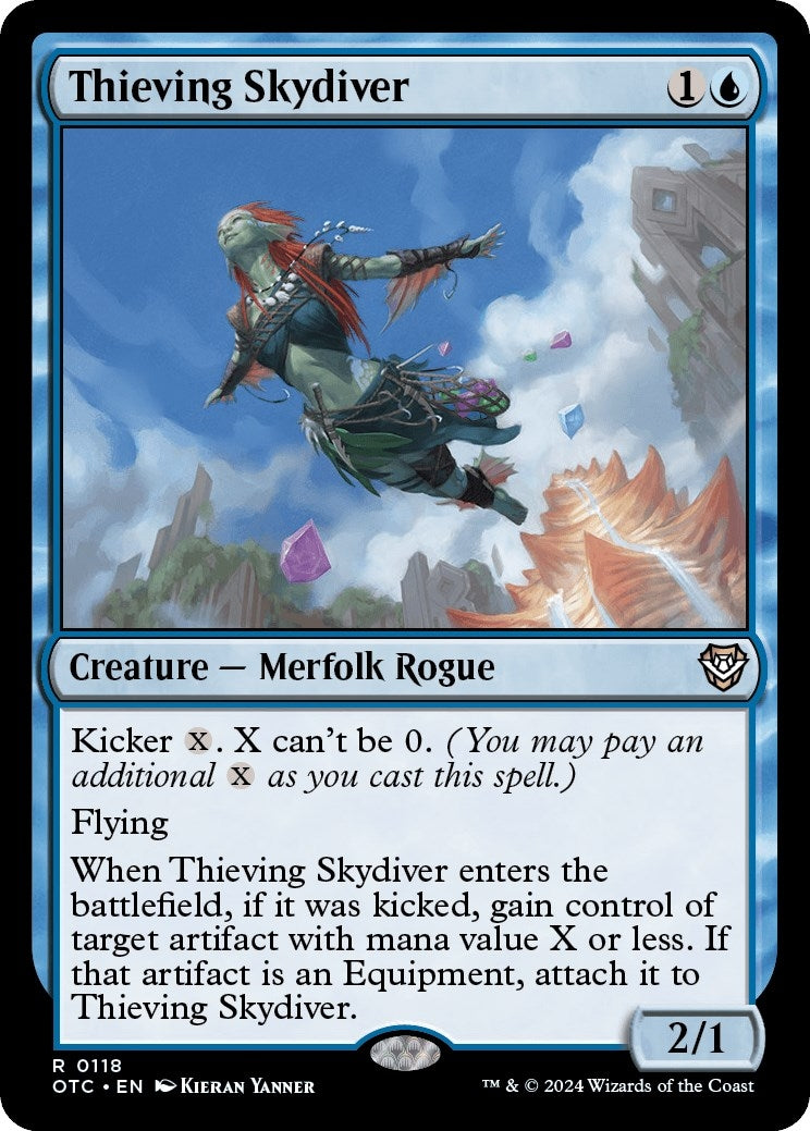 Image for Thieving Skydiver (118) - Magic: The Gathering