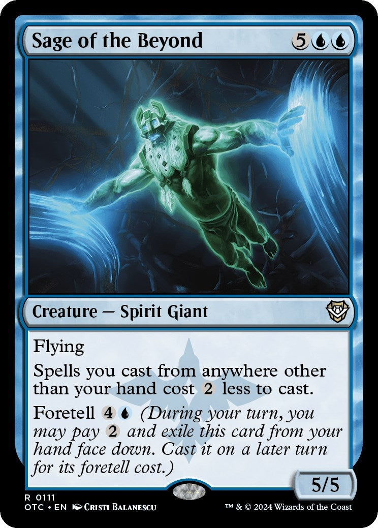 Image for Sage of the Beyond (111) - Magic: The Gathering