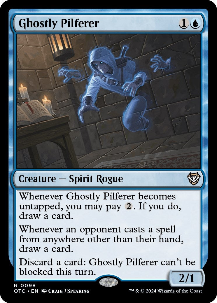 Image for Ghostly Pilferer (98) - Magic: The Gathering