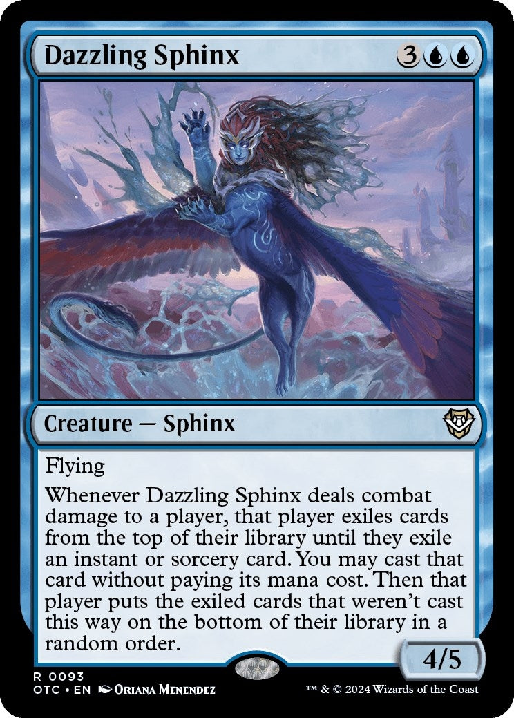 Image for Dazzling Sphinx (93) - Magic: The Gathering