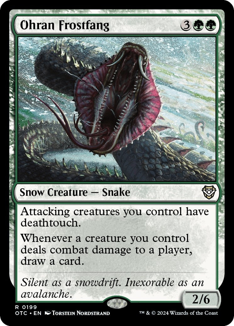 Image for Ohran Frostfang (199) - Magic: The Gathering