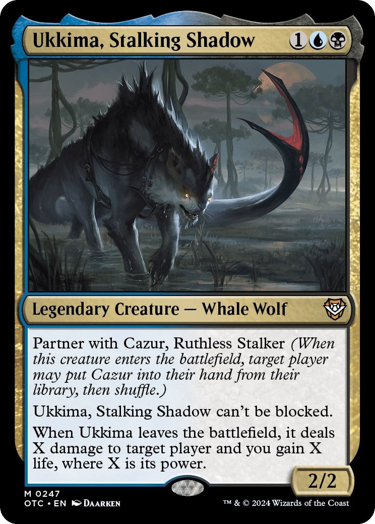 Image for Ukkima, Stalking Shadow (247) - Magic: The Gathering