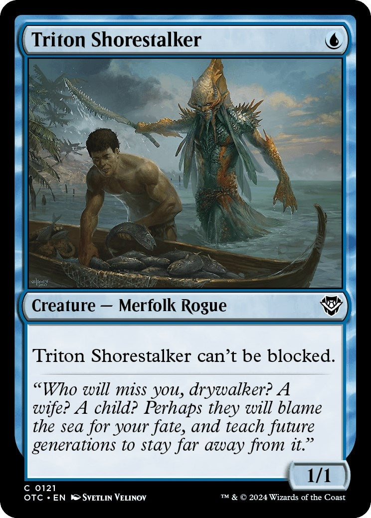 Image for Triton Shorestalker (121) - Magic: The Gathering