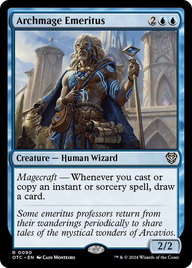 Image for Archmage Emeritus (90) - Magic: The Gathering