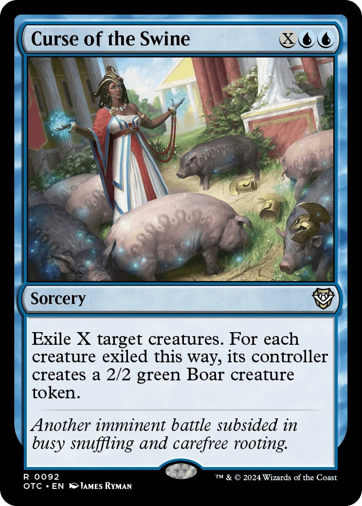 Image for Curse of the Swine (92) - Magic: The Gathering