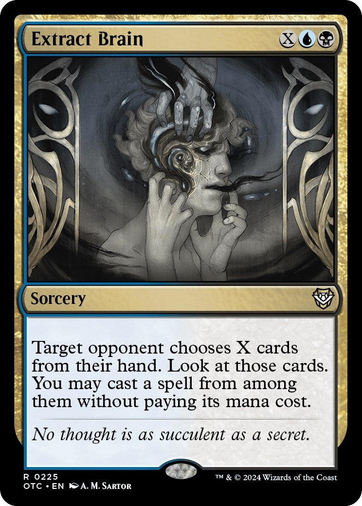 Image for Extract Brain (225) - Magic: The Gathering
