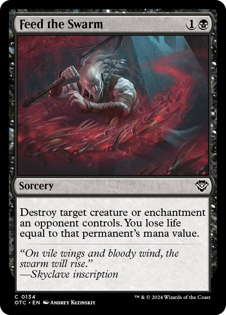 Image for Feed the Swarm (134) - Magic: The Gathering