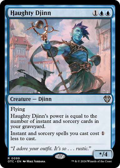 Image for Haughty Djinn (99) - Magic: The Gathering