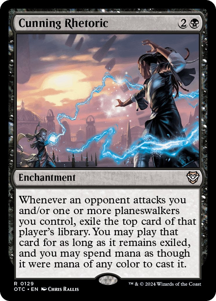 Image for Cunning Rhetoric (129) - Magic: The Gathering