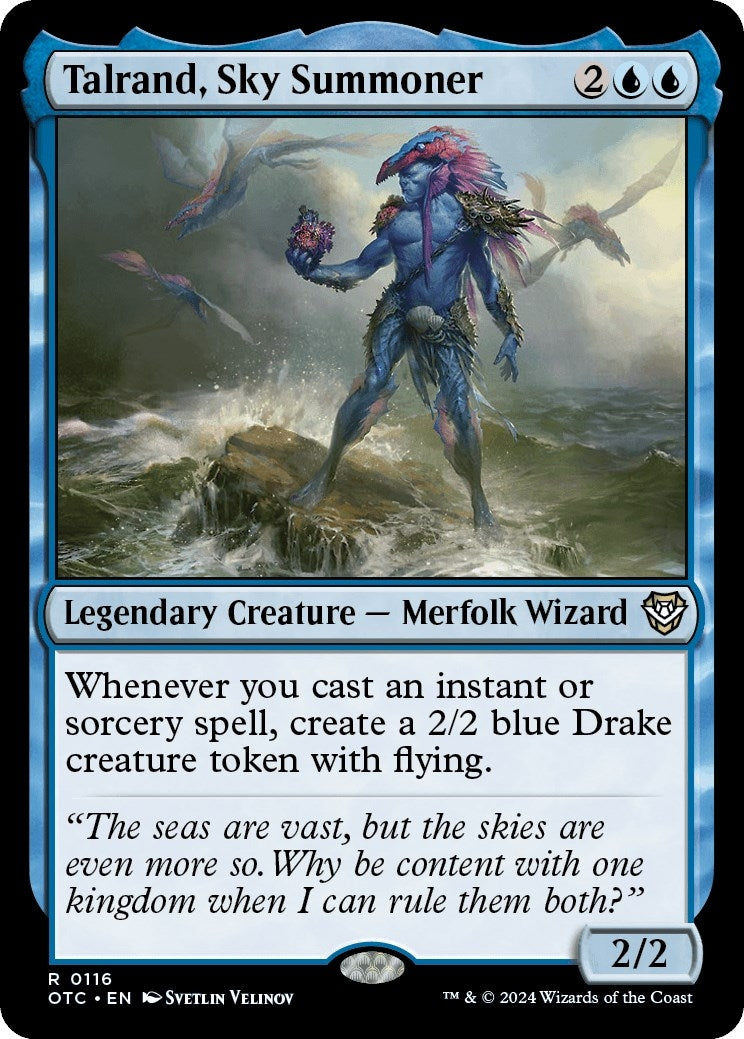 Image for Talrand, Sky Summoner (116) - Magic: The Gathering