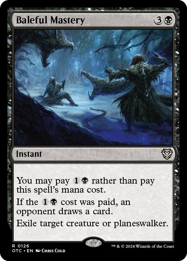 Image for Baleful Mastery (126) - Magic: The Gathering