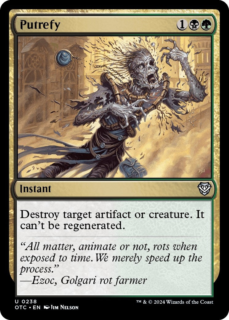Image for Putrefy (238) - Magic: The Gathering