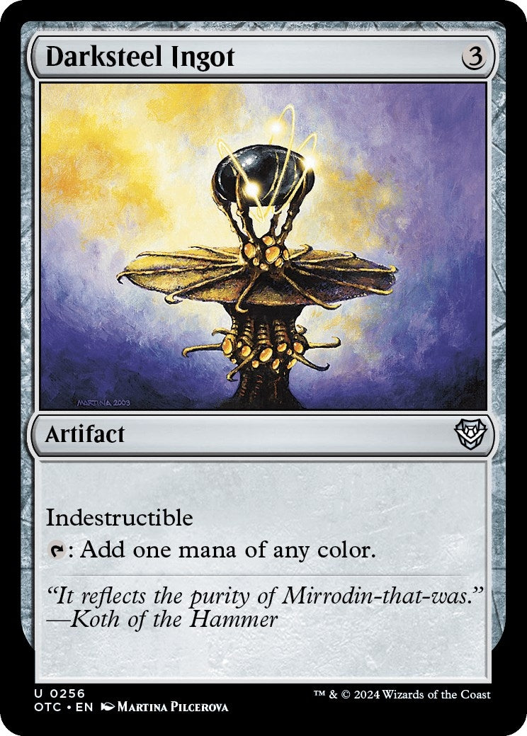 Image for Darksteel Ingot (256) - Magic: The Gathering