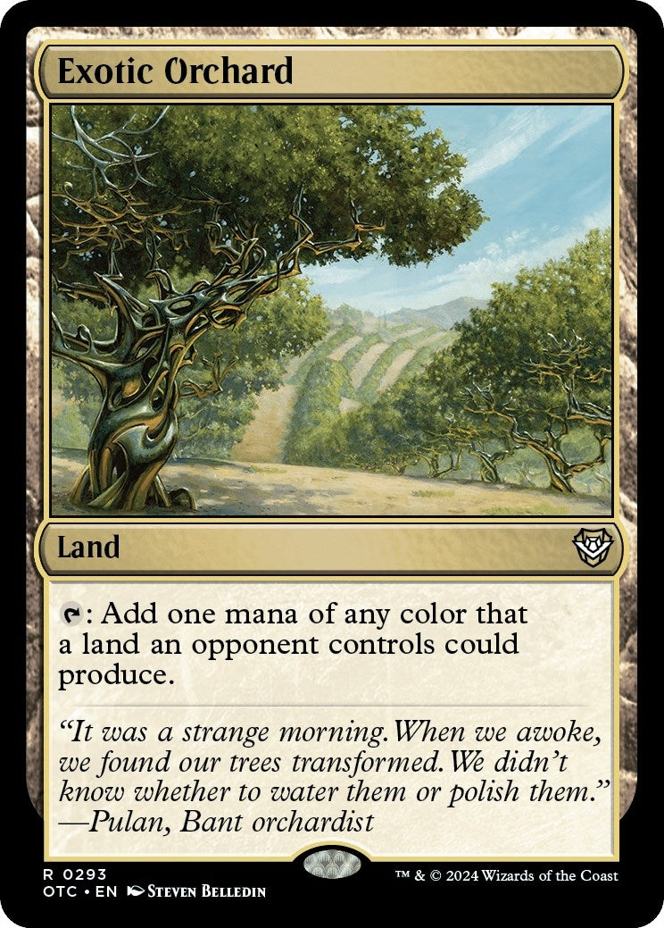 Image for Exotic Orchard (293) - Magic: The Gathering