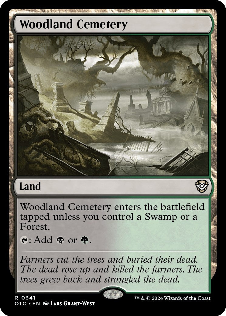Image for Woodland Cemetery (341) - Magic: The Gathering