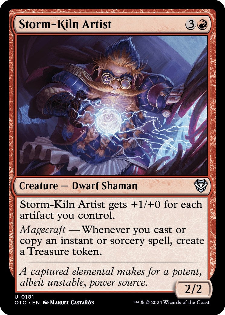 Image for Storm-Kiln Artist (181) - Magic: The Gathering