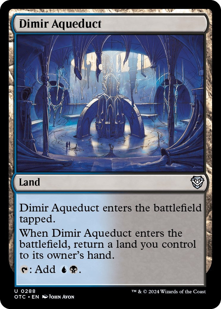 Image for Dimir Aqueduct (288) - Magic: The Gathering