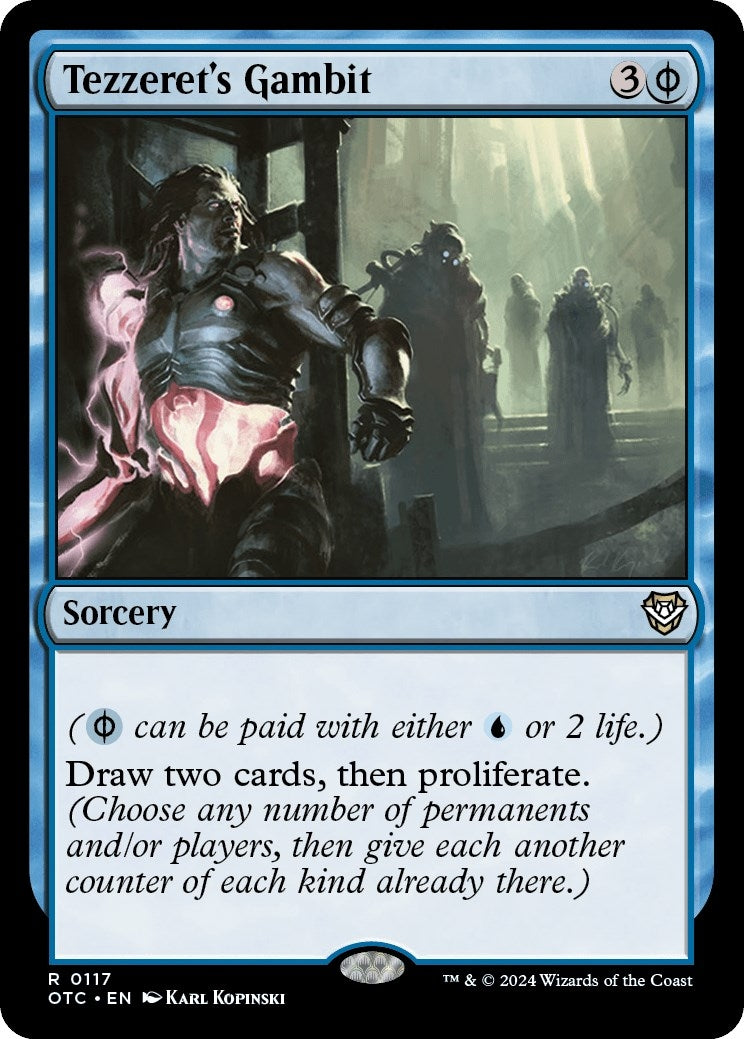 Image for Tezzeret's Gambit (117) - Magic: The Gathering