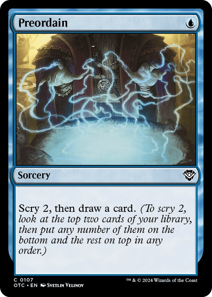 Image for Preordain (107) - Magic: The Gathering