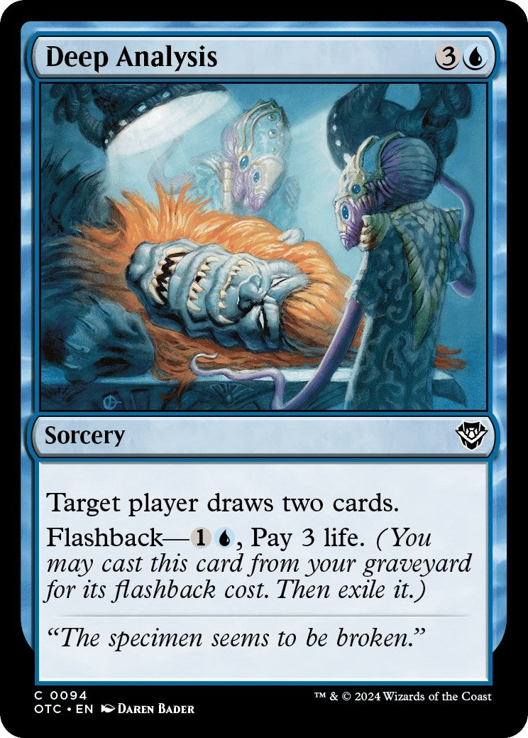 Image for Deep Analysis (94) - Magic: The Gathering