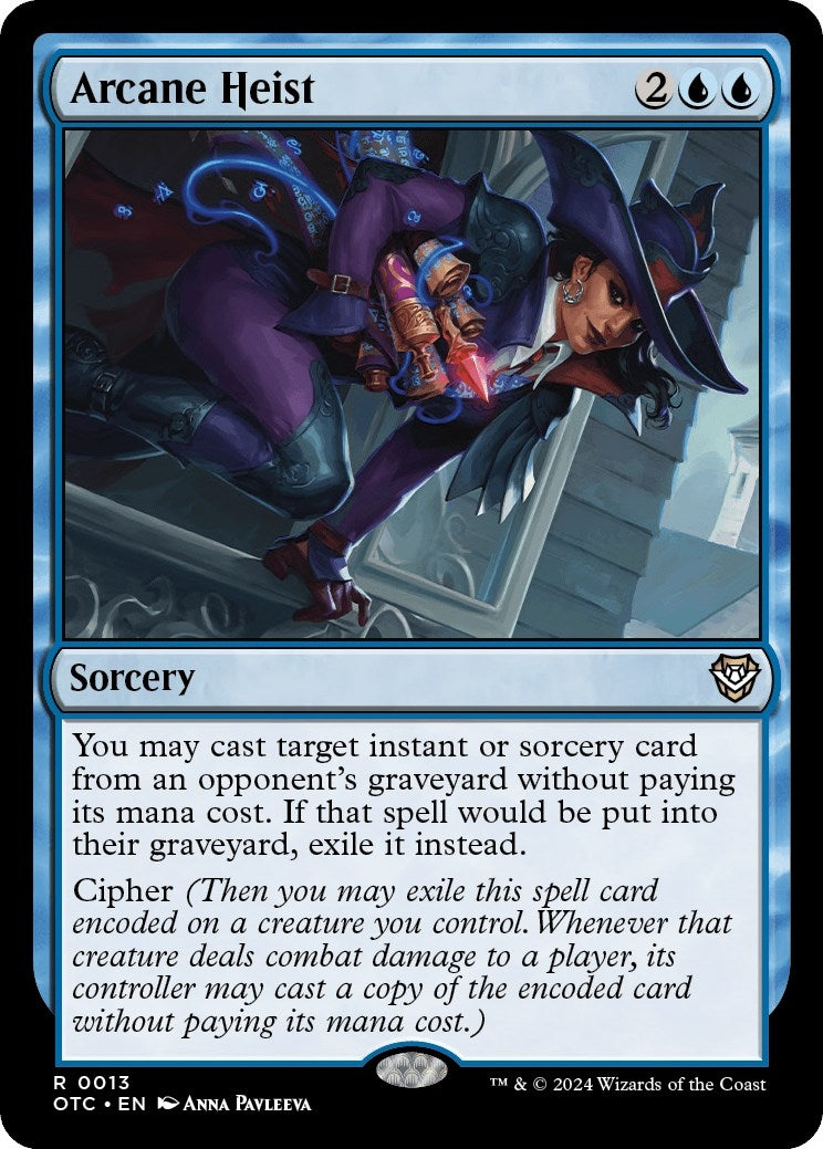 Image for Arcane Heist (13) - Magic: The Gathering